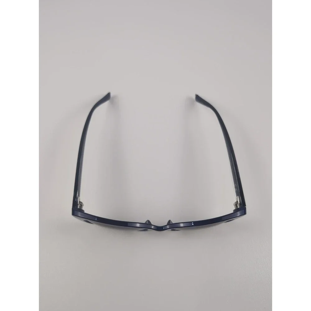 Christian Siriano Ophelia Blutt Sunglasses 54-18-144 Black Blue Tortoise EUC